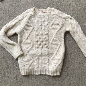 Oversized Cable knit sweater